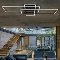 LUSTRE LED - Reduceri Lustra LED 36W 3 Segmente CONCORDE-36 Promotie