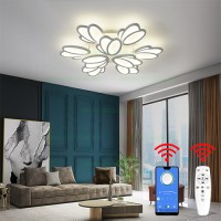 LUSTRE LED, Lustra LED 378W 3 Functii Dimabila cu Telecomanda sau Telefon LZ6544-63, LED-Zone.ro