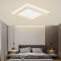 LUSTRE LED APLICATE, Black Friday - Lustra LED 42W 3 Functii Dimabila cu Telecomanda LZ9001, LED-Zone.ro