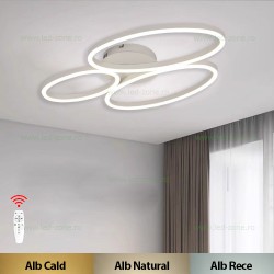 Lustra LED 43W 3 Functii Dimabila cu Telecomanda LZ2060