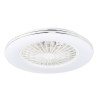 Lustra LED 48W + 15W CCT Dimabila cu Telecomanda si Ventilator ERSTE