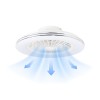 Lustra LED 48W + 15W CCT Dimabila cu Telecomanda si Ventilator ERSTE