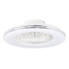 Lustra LED 48W + 15W CCT Dimabila cu Telecomanda si Ventilator ERSTE