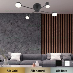 Lustra LED 48W 3 Functii Dimabila cu Telecomanda LZR9029-4