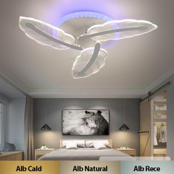 Lustra LED 48W 3 Functii RGB Smart Dimabila cu Telecomanda LZ9244