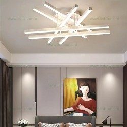 Lustra LED 55W 3 Functii Dimabila cu Telecomanda LZC80535