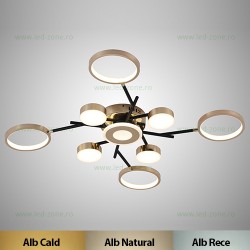Lustra LED 56W 3 Functii Dimabila cu Telecomanda LZL7811-9