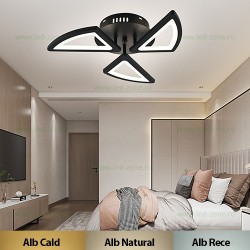 Lustra LED 60W Dimabila 3 Functii cu Telecomanda LZ3858-3