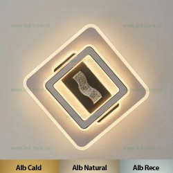 Lustra LED 60W Dimabila 3 Functii cu Telecomanda LZ8386-1