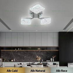 Lustra LED 64W 3 Functii Dimabila cu Telecomanda LZSE-C1192-3