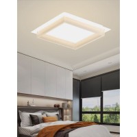 LUSTRE LED, Black Friday - Lustra LED 66W 3 Functii Dimabila cu Telecomanda LZ9001, LED-Zone.ro