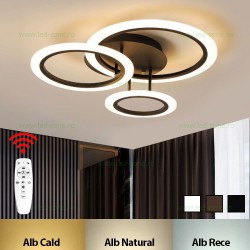 Lustra LED 66W Dimabila 3 Functii cu Telecomanda D40/K001