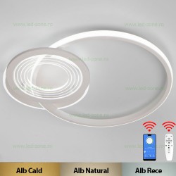 Lustra LED 67W 3 Functii Dimabila cu Telecomanda sau Telefon LZ75L045