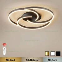 LUSTRE LED, Black Friday - Lustra LED 70W 3 Functii Dimabila cu Telecomanda G4131, LED-Zone.ro