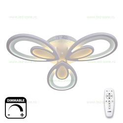Lustra LED 72W 3 Functii Dimabila cu Telecomanda S5150-3