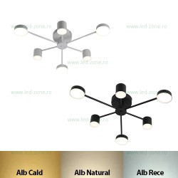 Lustra LED 72W 3 Functii Dimabila cu Telecomanda LZR9029-6