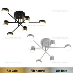 Lustra LED 72W 3 Functii Dimabila cu Telecomanda LZR9031-6