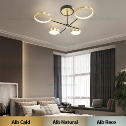Lustra LED 72W 3 Functii Dimabila cu Telecomanda LZR9049-4