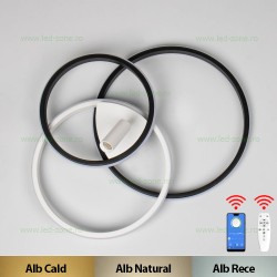 Lustra LED 73W 3 Functii Dimabila cu Telecomanda sau Telefon LZ75L402