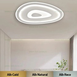 Lustra LED 74W 3 Functii Dimabila cu Telecomanda LZ7588-400