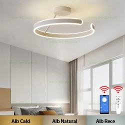 Lustra LED 74W 3 Functii Dimabila cu Telecomanda sau Telefon LZ75L412