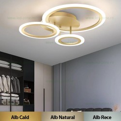 Lustra LED 76W 3 Functii Dimabila cu Telecomanda LZ3862-3