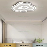 LUSTRE LED, Black Friday - Lustra LED 76W 3 Functii Dimabila cu Telecomanda LZ7589-400, LED-Zone.ro