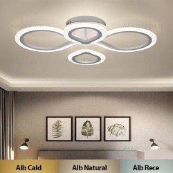 Lustra LED 76W 3 Functii Dimabila cu Telecomanda LZG3315-4