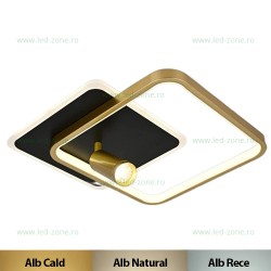 Lustra LED 76W 3 Functii Dimabila cu Telecomanda LZR9055-S