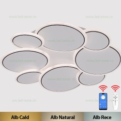 Lustra LED 77W 3 Functii Dimabila cu Telecomanda sau Telefon LZ75L374