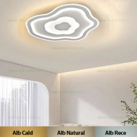 LUSTRE LED CAMERE COPII, Black Friday - Lustra LED 78W 3 Functii Dimabila cu Telecomanda LZ7587-400, LED-Zone.ro