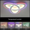 Lustra LED 78W 3 Functii RGB Smart Dimabila cu Telecomanda LZ9217-3