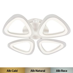 Lustra LED 80W 3 Functii Dimabila cu Telecomanda LZ9495-4