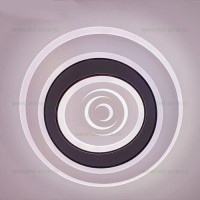 LUSTRE LED, Black Friday - Lustra LED 82W 3 Functii Dimabila cu Telecomanda LZ880-3, LED-Zone.ro