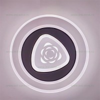 LUSTRE LED, Black Friday - Lustra LED 82W 3 Functii Dimabila cu Telecomanda LZ883-3, LED-Zone.ro