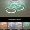 Lustra LED 82W 3 Functii RGB Smart Dimabila cu Telecomanda LZ9226-2M