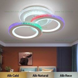 Lustra LED 82W 3 Functii RGB Smart Dimabila cu Telecomanda LZ9226-2M