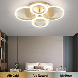 Lustra LED 84W 3 Functii Dimabila cu Telecomanda LZ3862-2+2