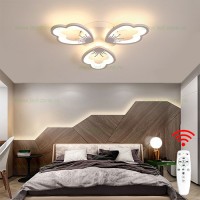 LUSTRE LED, Black Friday - Lustra LED 84W 3 Functii Dimabila cu Telecomanda LZ6652-3, LED-Zone.ro