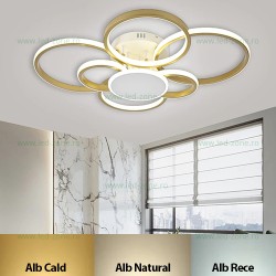 Lustra LED 86W Dimabila 3 Functii cu Telecomanda LZR9035