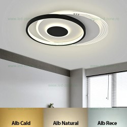 Lustra LED 86W Dimabila 3 Functii cu Telecomanda LZR9052-R