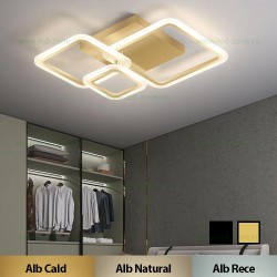 Lustra LED 88W 3 Functii Dimabila cu Telecomanda LZG3816-3
