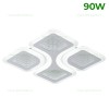 Lustra LED 90W 3D 3 Functii cu Telecomanda LZ9796-480