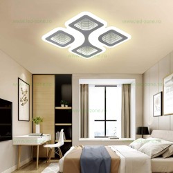 Lustra LED 90W 3D 3 Functii cu Telecomanda LZ9796-480