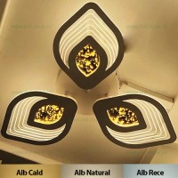 LUSTRE LED, Black Friday - Lustra LED 90W 3 Functii cu Telecomanda LZG5265-3, LED-Zone.ro