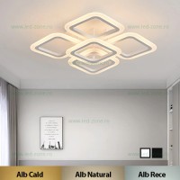 LUSTRE LED, Black Friday - Lustra LED 70W 3 Functii cu Telecomanda LZ5104/4+1, LED-Zone.ro