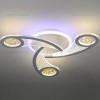 Lustra LED 90W 3 Functii cu Telecomanda LZM398-3 RGB