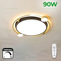 LUSTRE LED, Black Friday - Lustra LED 90W 3 Functii Dimabila cu Telecomanda LZ351-500, LED-Zone.ro