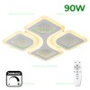 Lustra LED 90W 3D 3 Functii cu Telecomanda LZ9796-480