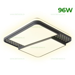 Plafoniera LED 96W Patrata 3 Functii cu Telecomanda LZ1129